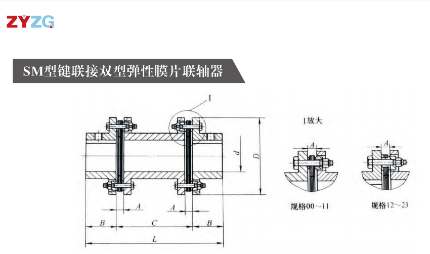 SM型鍵連接雙型彈性膜片久久久久香蕉网